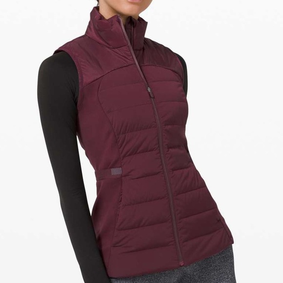 Lululemon Down For It All Winter Vest Cassis Women’s 4 - Picture 1 of 6